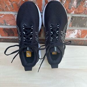 Asics Women’s Gel Nimbus 25 Black Running Shoes Sneakers Size 9.5 Wide